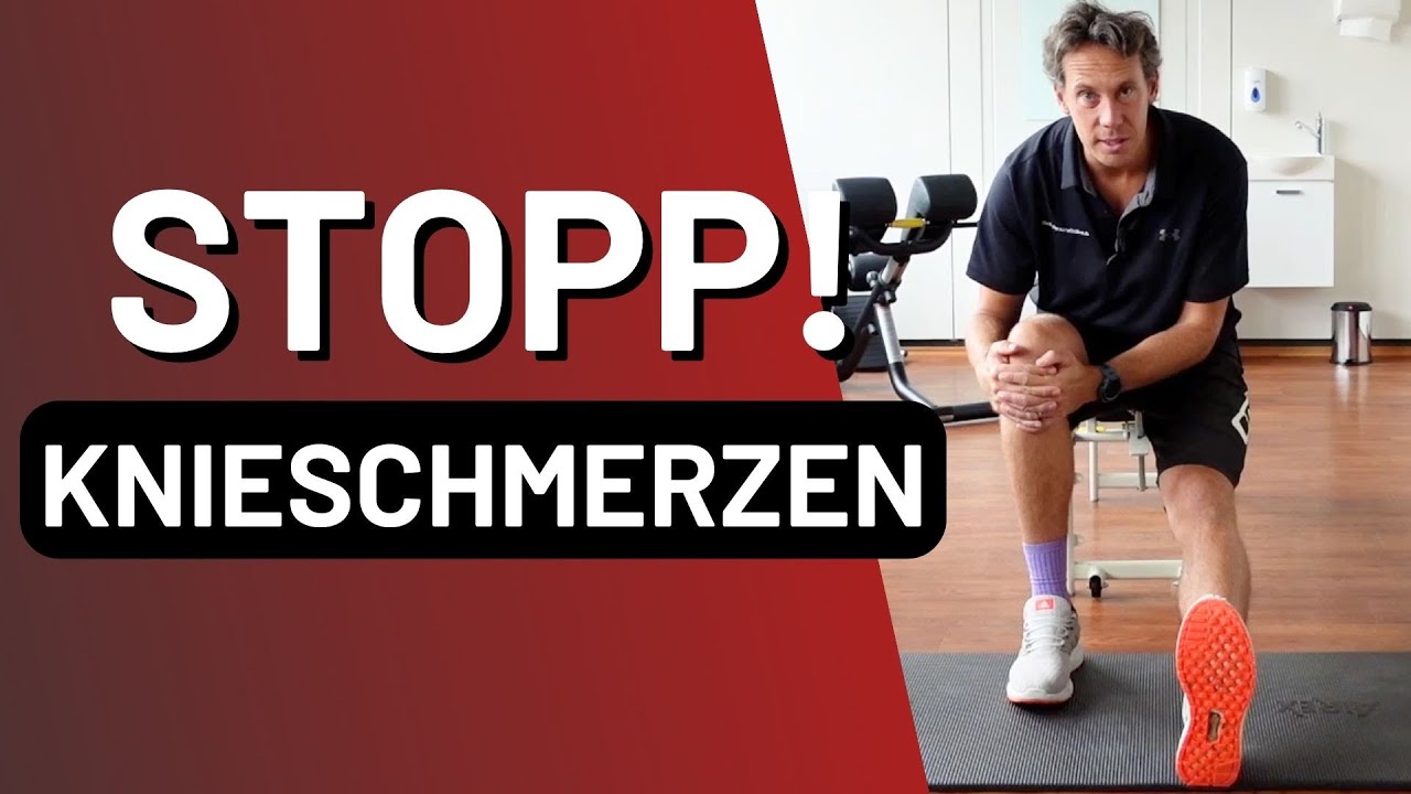 Knieprobleme? Diese 3 Übungen MUSST du machen!