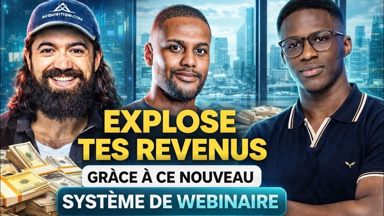 Le syst&egrave;me de webinaire des infopreneurs &agrave; 7 chiffres