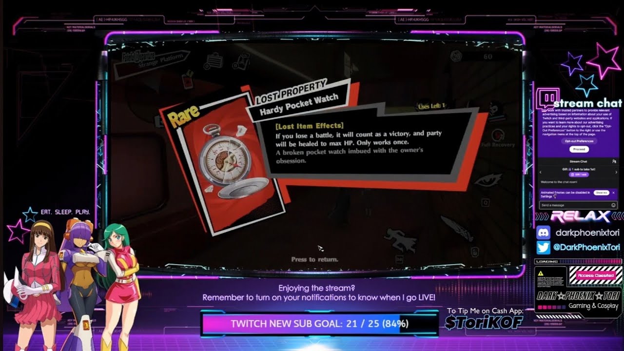 Metro of Desire - XP Farming - Persona 5: The Phantom X #p5xen