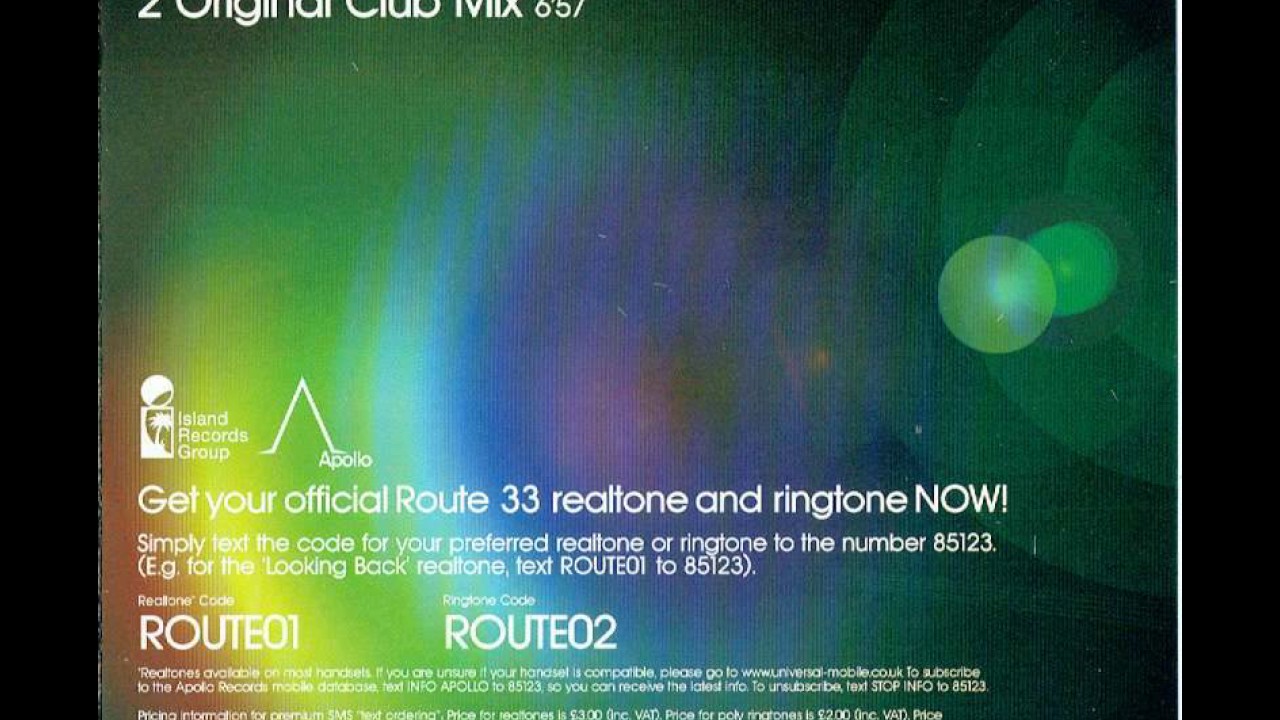 Route 33 Feat. Alex James - Looking Back (Original Club Mix)