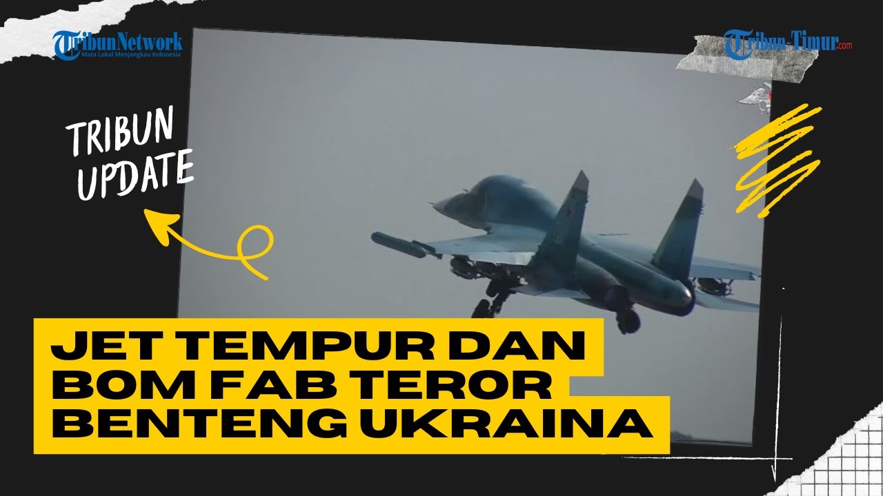 KURSK BATTLE: Rekaman Detik-detik Bom FAB-3000 Rusia Hancurkan Jembatan Ukraina Arah Kursk
