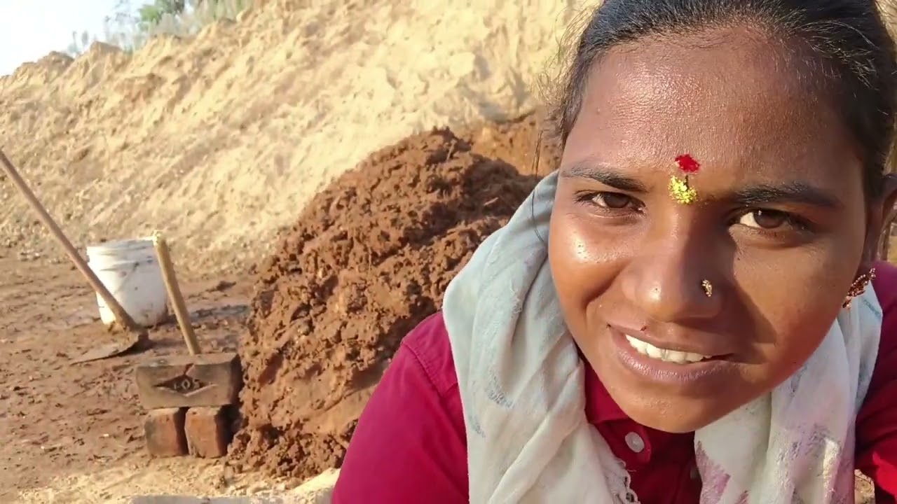 ಇಟ್ಟಂಗಿ ಯಾವ್ ತರ ಬಡಿಯೋದು ಅಂತ ತೋರಿಸಿ ದೇವ ನೋಡಿ 🙏🥰#mdcouplesvlog#