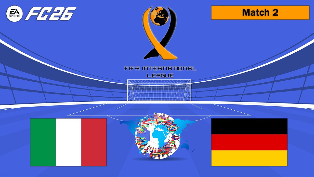 FC 26 – INTERNATIONAL LEAGUE – 2°Giornata ITALIA 🆚 GERMANIA