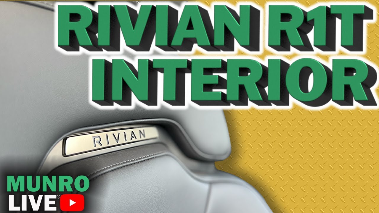 Rivian R1T | Особенности интерьера — плюсы и минусы