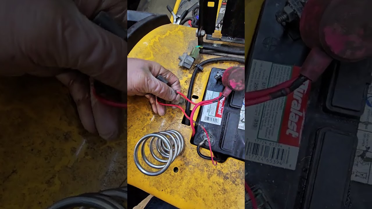 Трактор Cub Cadet XT1 XT2, кнопка запуска не работает