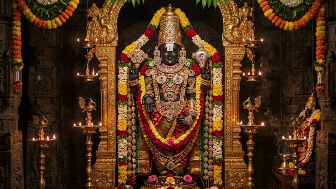 శ్రీ వేంకటేశ్వర స్వామి దివ్య దర్శనం | గోవిందా గోవిందా | తిరుమల బాలాజీ ఆశీస్సులు | @Sunosingerram 