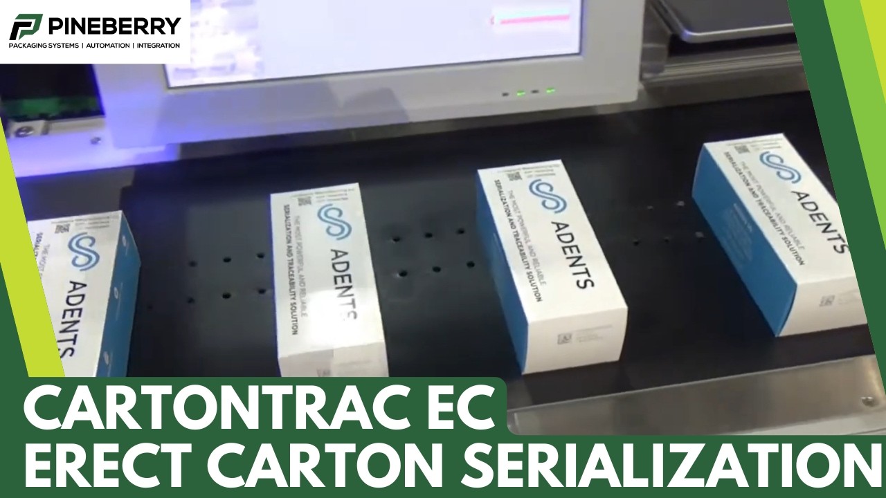 CartonTrac EC - Erect Carton Serialization Traceability System at Pack Expo East
