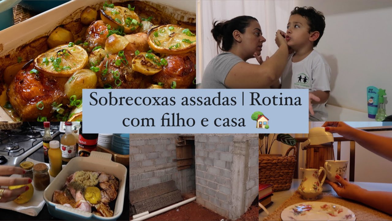 🍗PREPAREI UM ALMOÇO FRESQUINHO E DELICIOSO | ROTINA COM O DOM ATÉ A ESCOLA | 🚧 ANDAMENTO DA OBRA 🏡