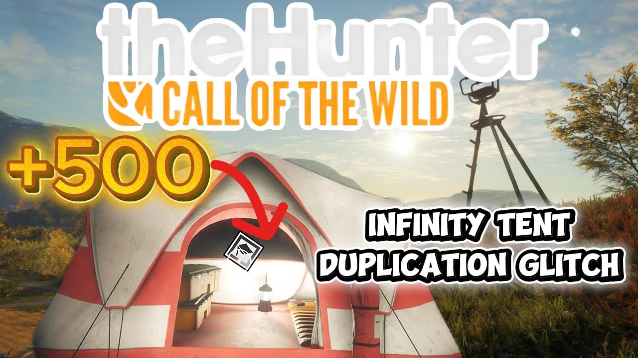 INSANE TENT Duplication Glitch in The Hunter: Call of the Wild (STILL WORKING IN 2025 december!)