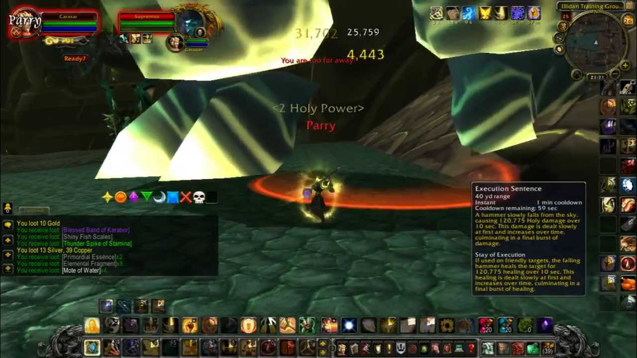 Black Temple Paladin Solo - World of Warcraft Mists of Pandaria