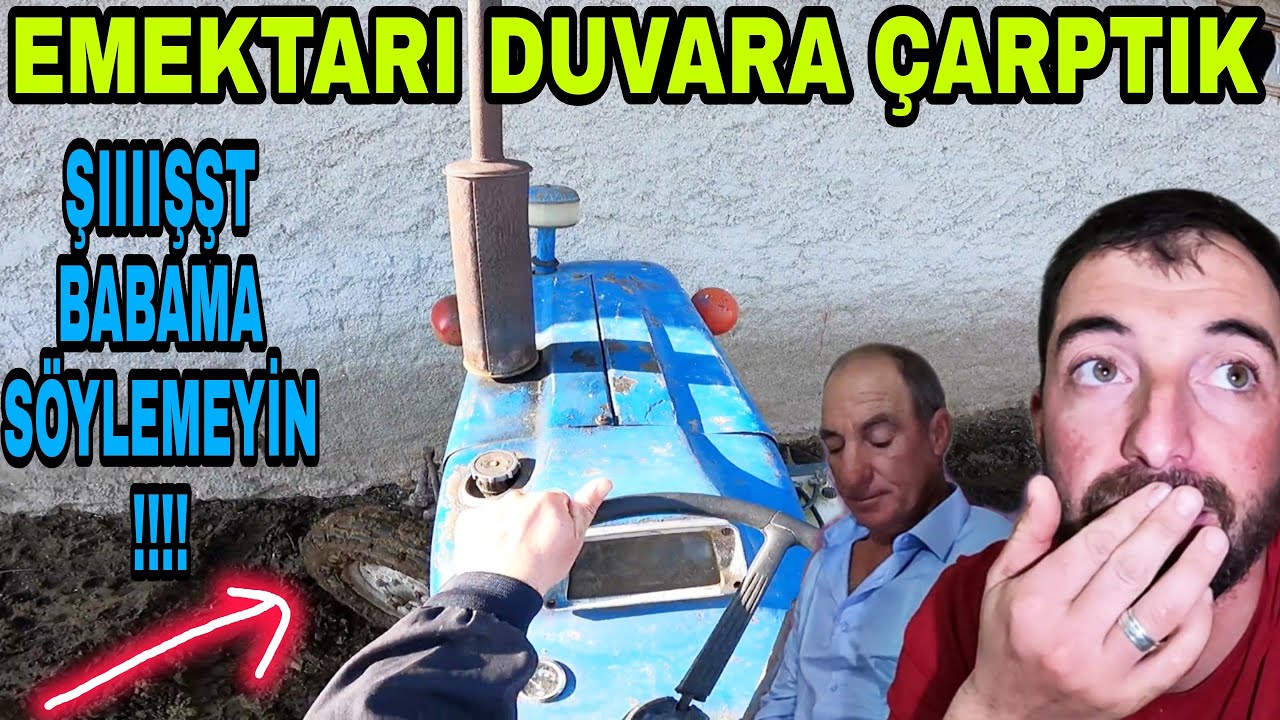 EMEKTARI DUVARA ÇARPTIK !!! PİSS İŞLER~KIZ KARDEŞİM GELDİ
