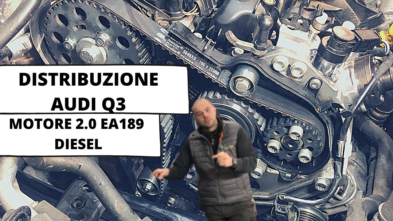 SOSTITUZIONE CINGHIA DISTRIBUZIONE AUDI VW MOTORE  DIESEL EA189 ! COME SI RECUPERANO I GIOCHI ?