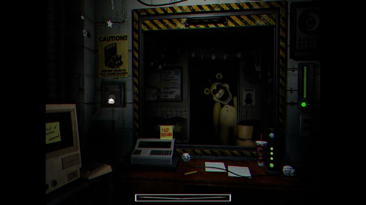 Graveyard Shift At Freddy's (GSAF) // Golden Freddy Easter Egg