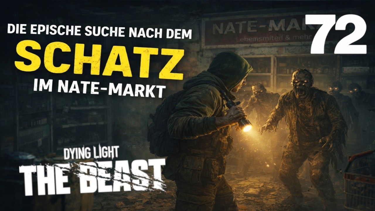 Die epische Schatzsuche ☢️72⛔ Nate Markt (Darkzone) |  DYING LIGHT– THE BEAST [2025, DELUXE Edition]