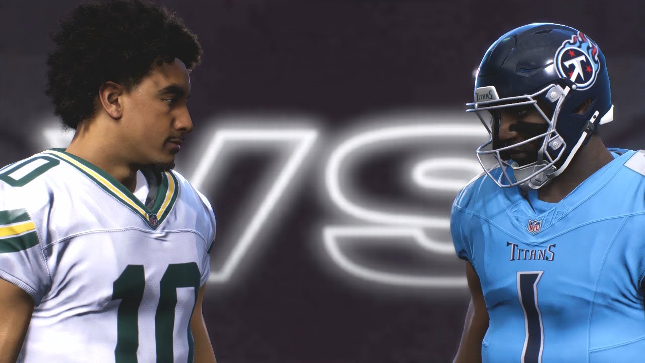 Madden NFL 25 - Green Bay Packers Vs Tennessee Titans PS5 Franchise Week 3 (Madden 26 Rosters)