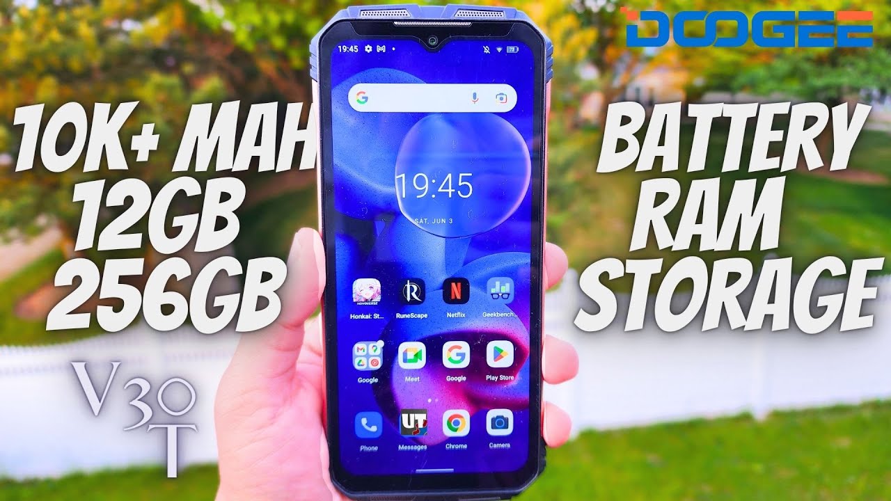[10,800 mAh Battery] DOOGEE V30T 5G Rugged Android Smartphone Unboxing And Overview 4K