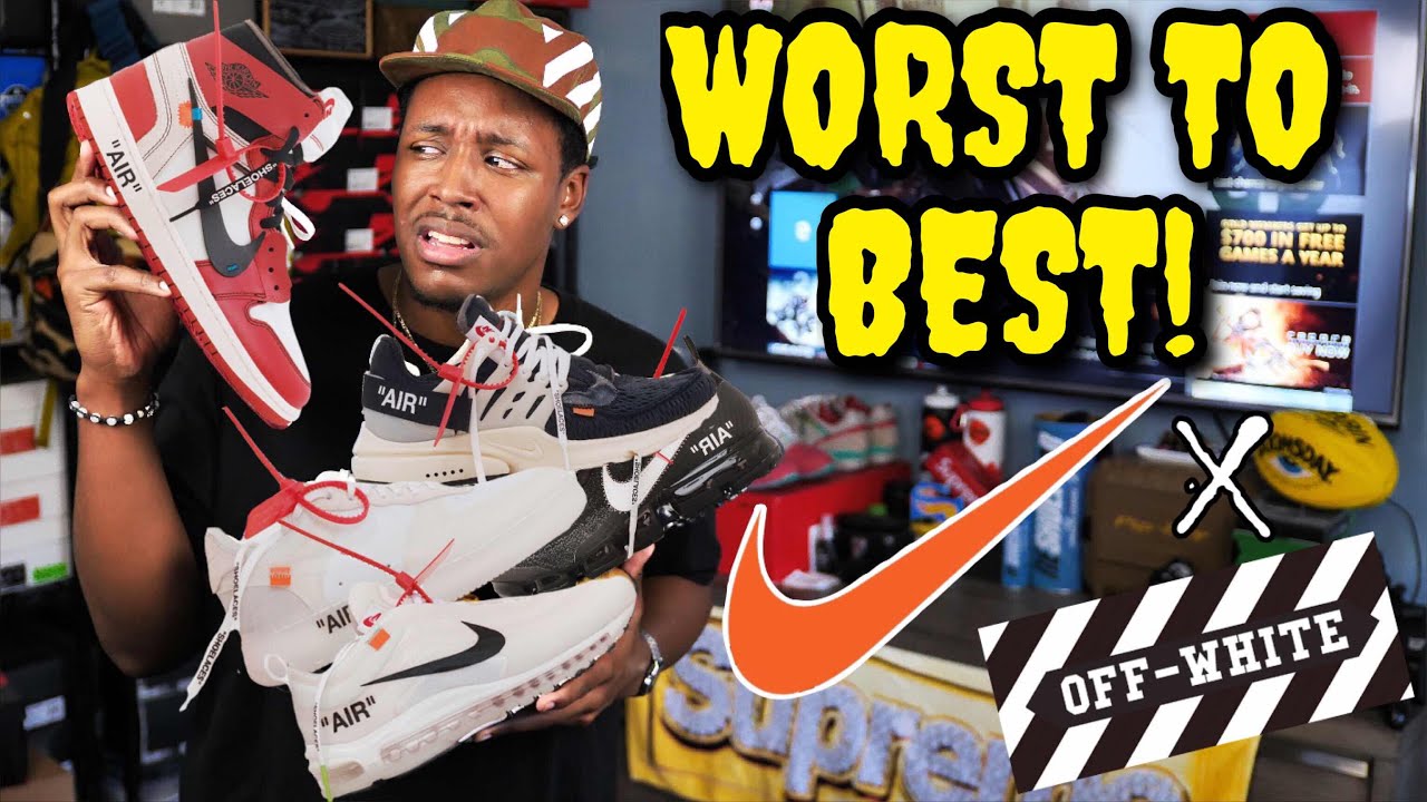 THE FULL NIKE X OFF-WHITE COLLECTION | ALL 10 WORST TO BEST (Trigger Warning)