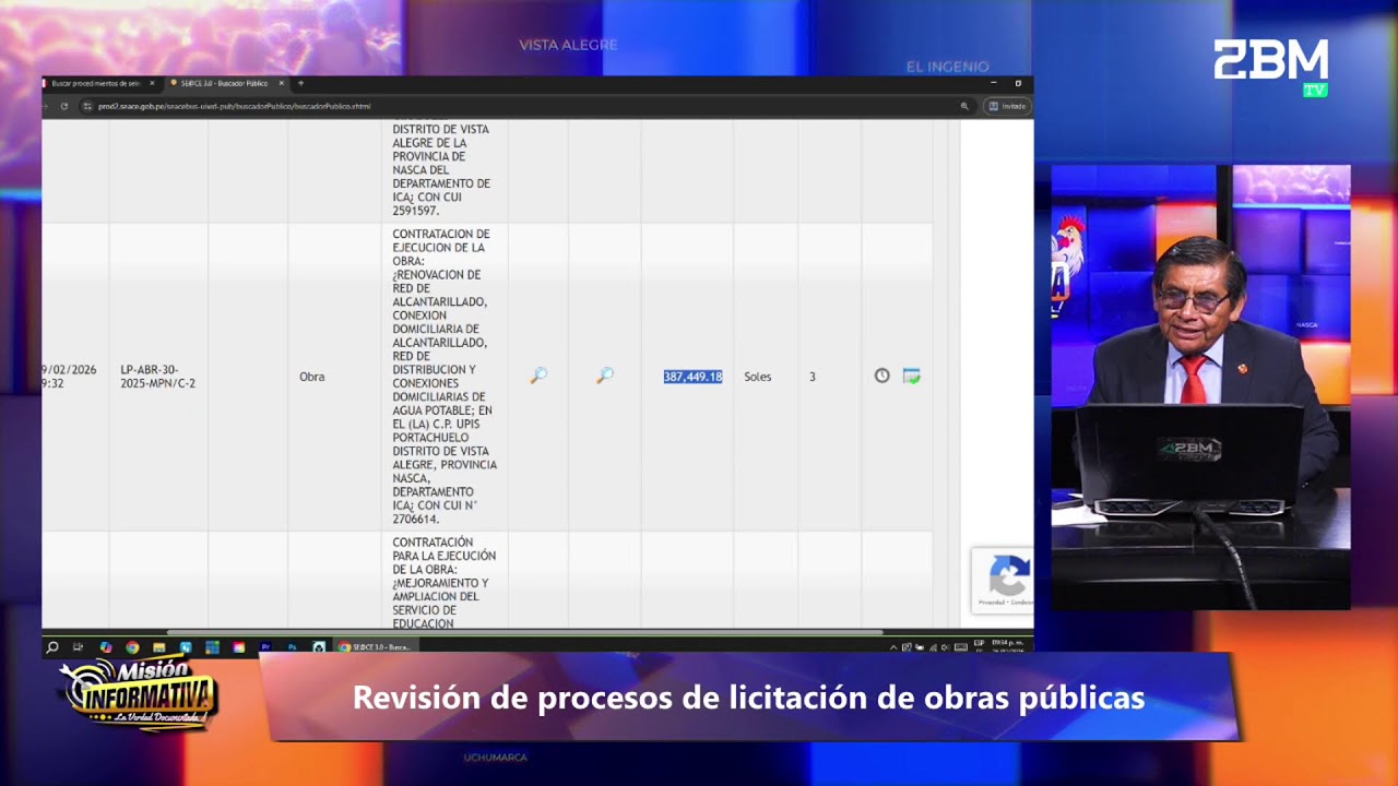 Misión Informativa con Cesar Cayo Espino “Gallito Feliz” 26-feb-2026