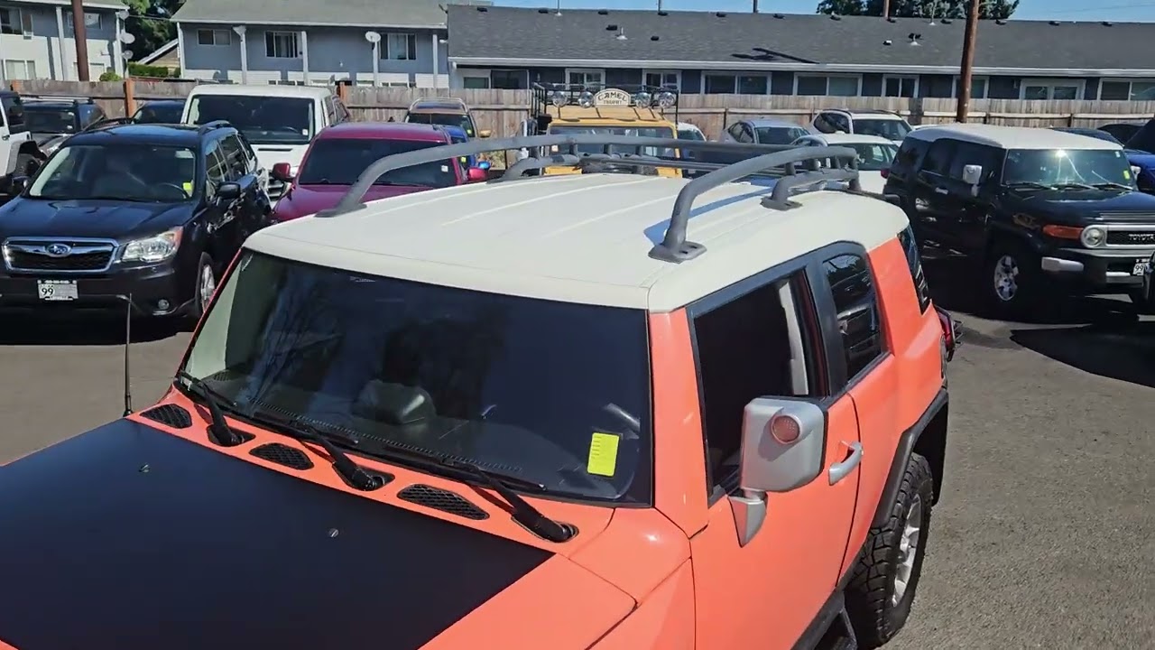 2013 Toyota FJ Cruiser walk around for client. 