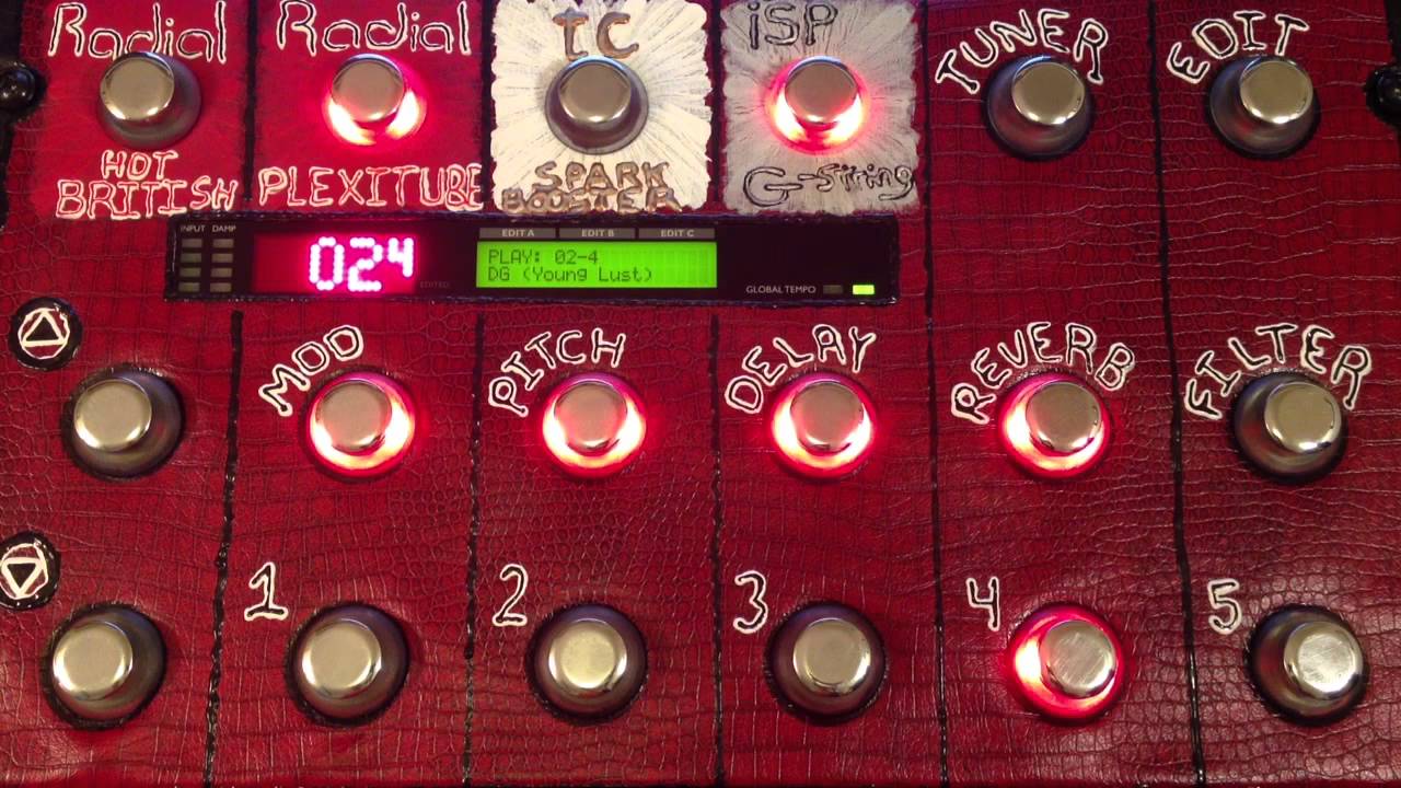 David Gilmour TC G-System Preset Bundle!!!