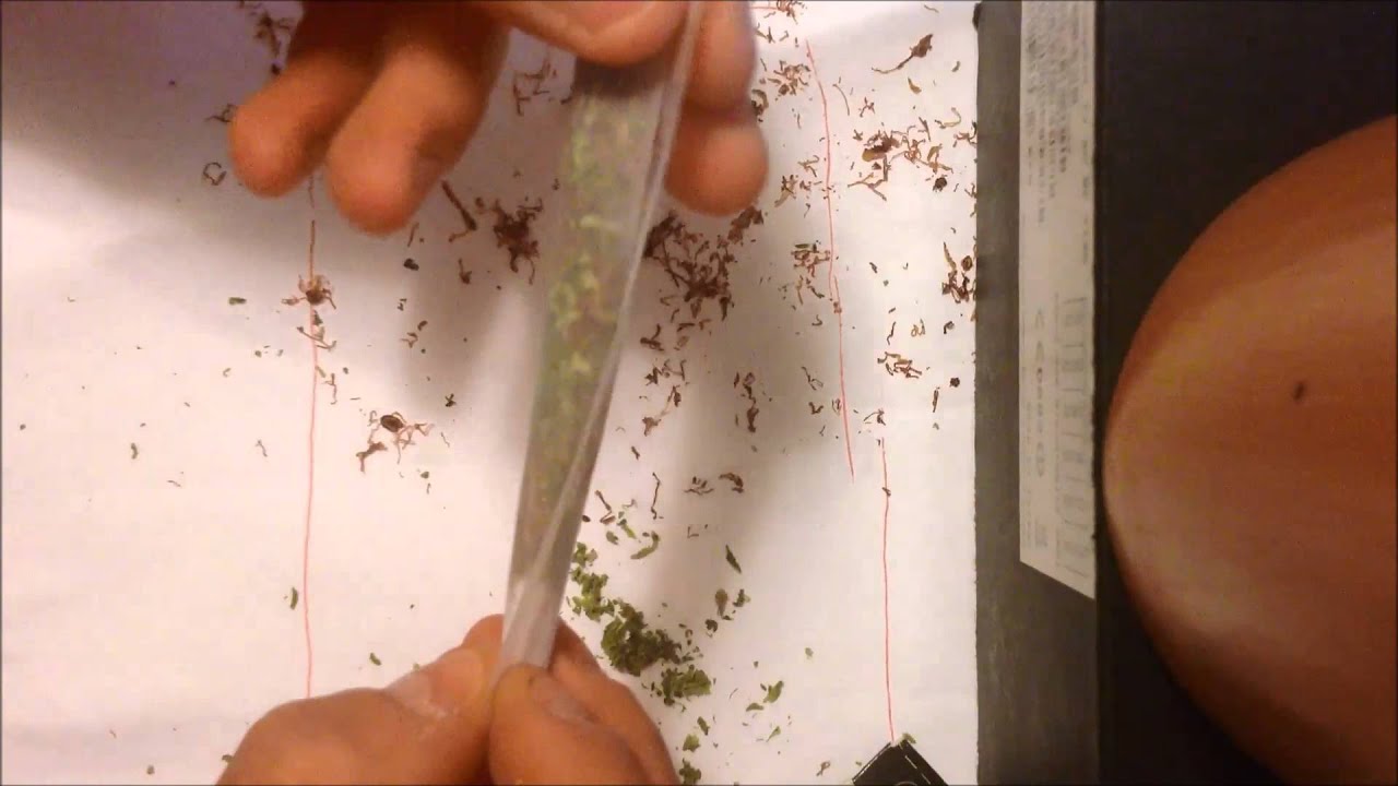 [German]Stonertutorial - How to roll a joint - Type 2