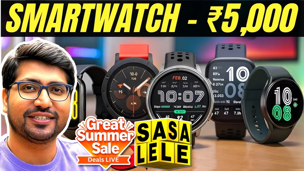 [TOP 3]⚡Best Smartwatch Under ₹5000 in India 2026⌚Top 3 Best For Fitness & Calling
