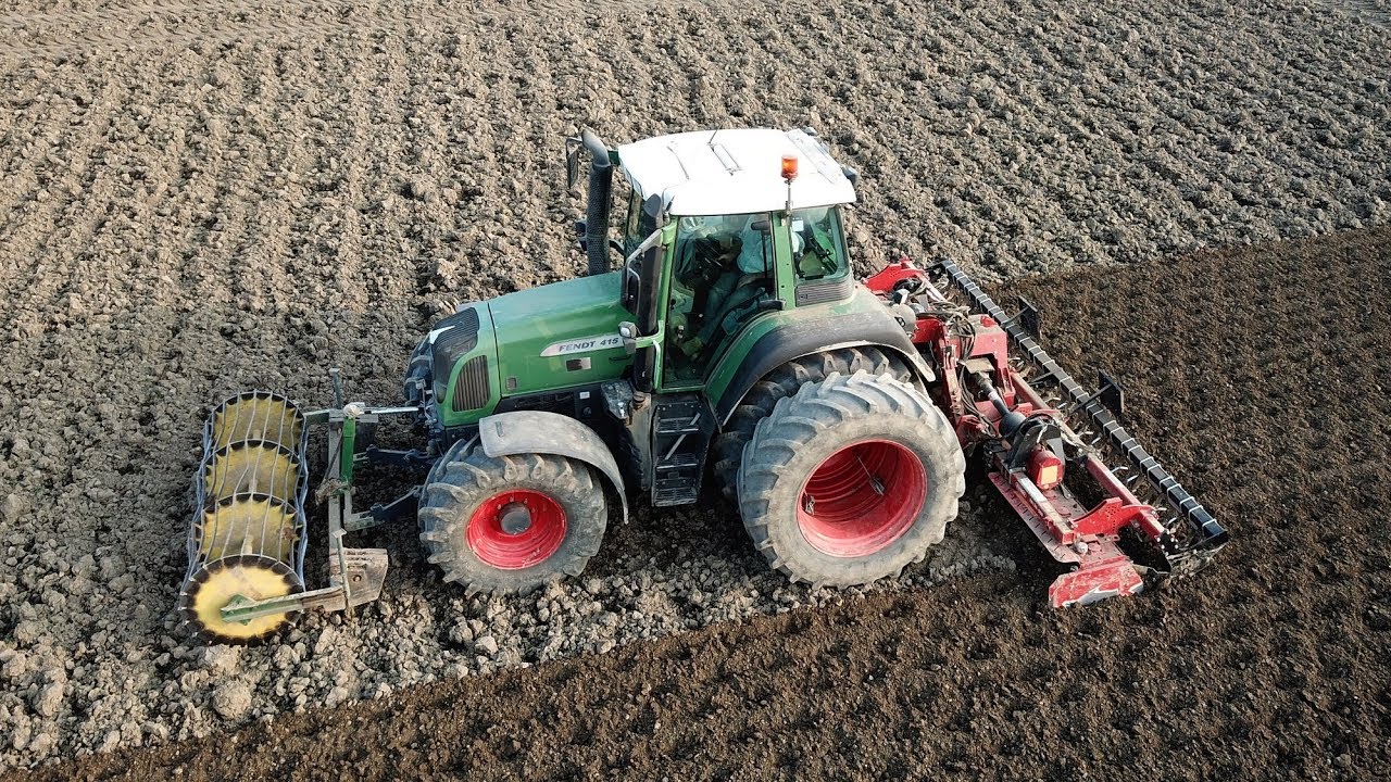 Fendt 415 & Forigo - Preparazione terreni 2020