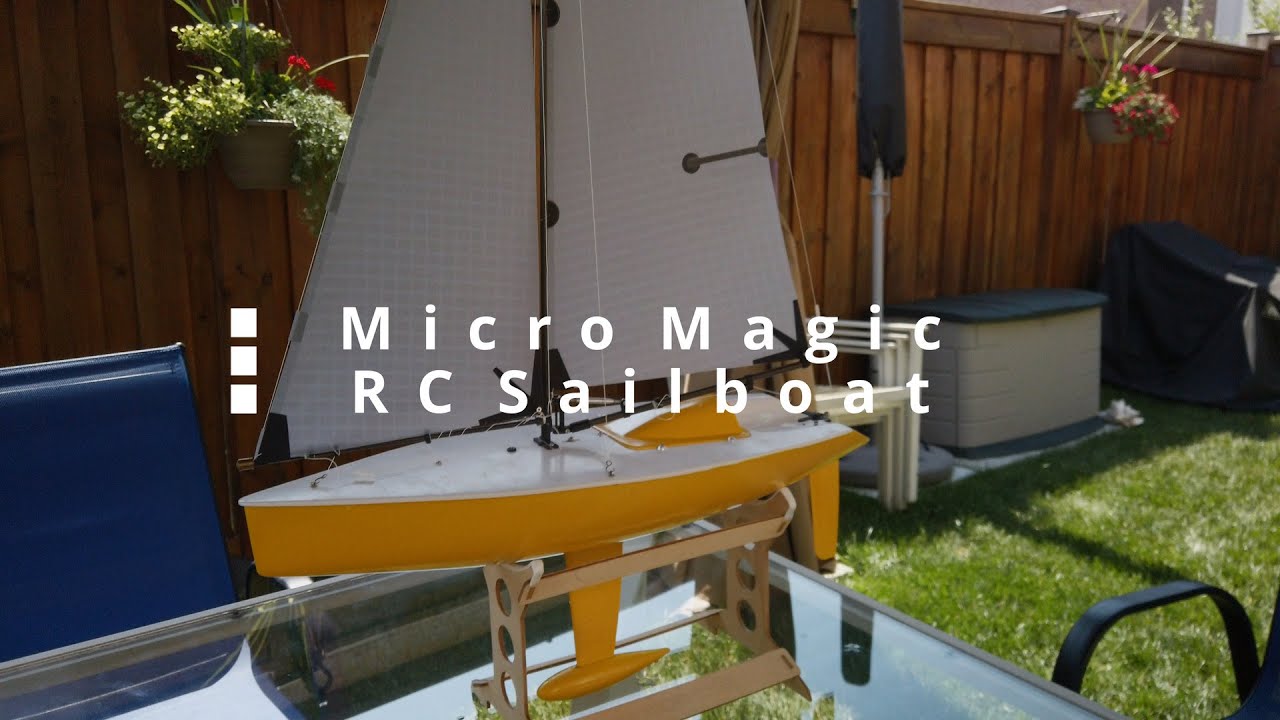 Micro Magic RC Sailboat