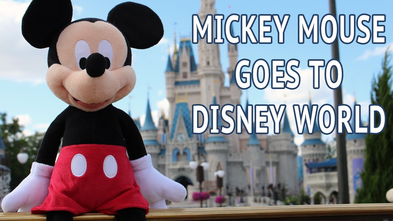 🎢 Mickey Mouse Goes to Disney World 🐭 Mickey Rides the Rides at Disney