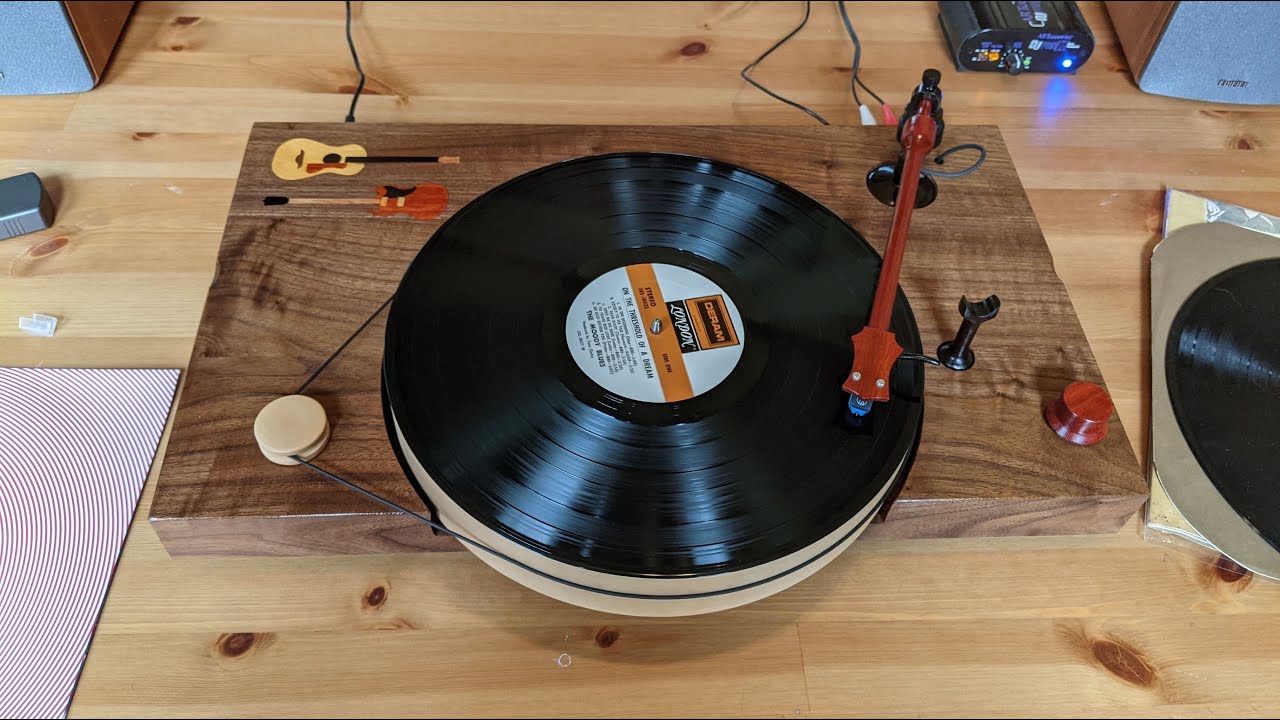 Handmade Wooden Turntable