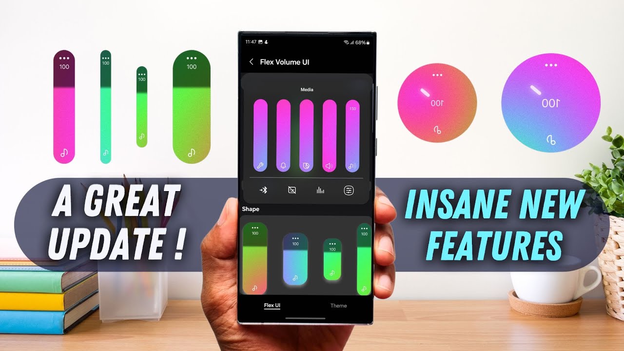 New Samsung Flex UI on Sound Assiatant-  Goodlock for Sound Panel Customisation !Samsung One UI 6.0