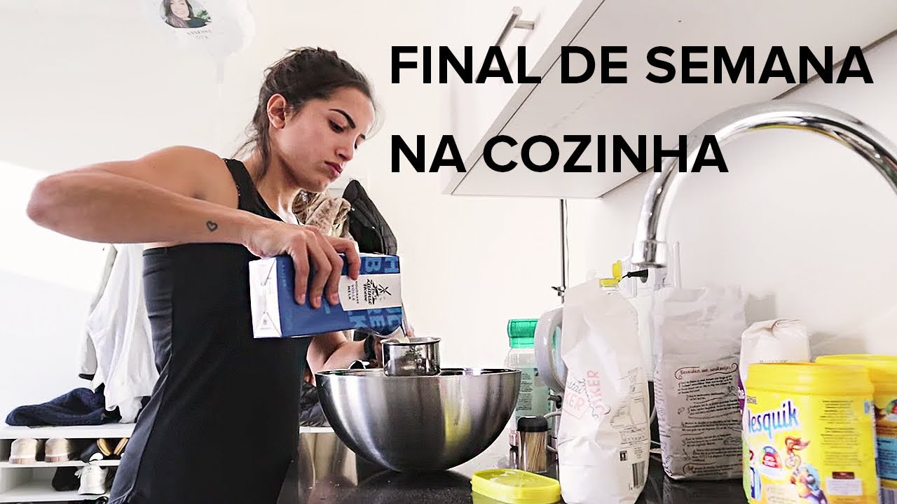 FINAL DE SEMANA: bolo de chocolate, muita comida e corrida no parque  ✨