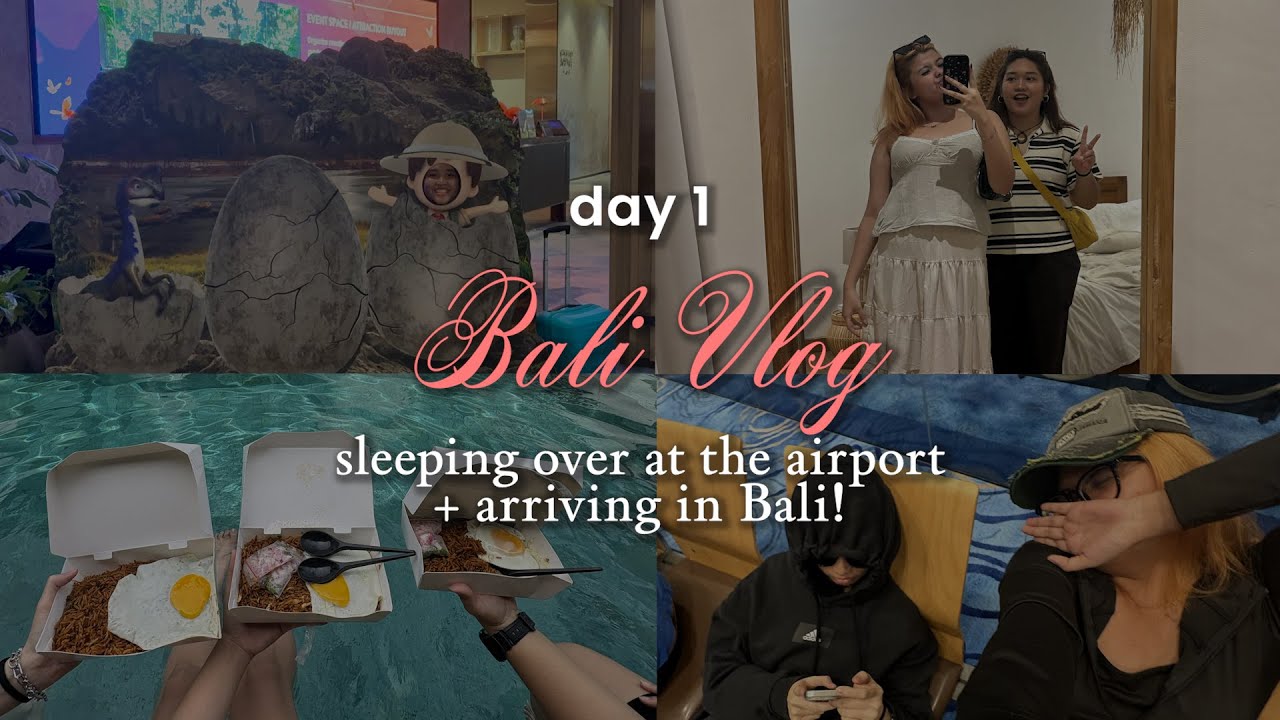 BALI VLOG DAY 1!!!! 🇮🇩 | graduation trip to Canggu, Bali!