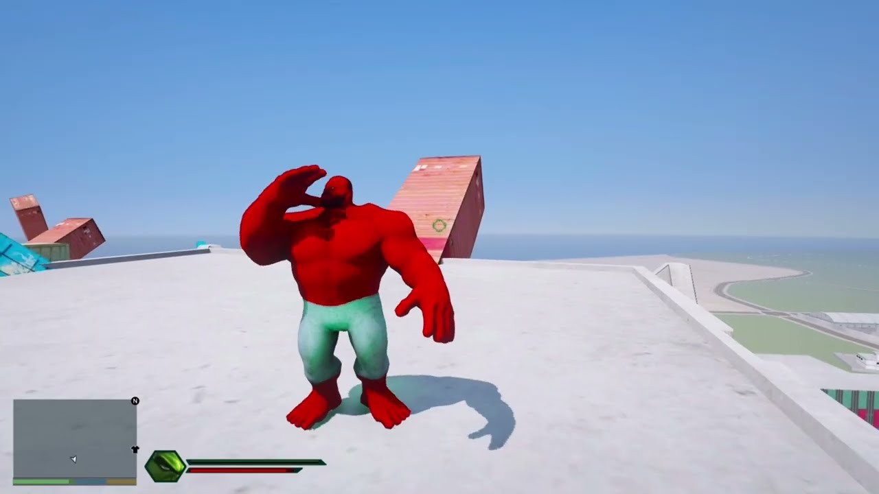 RED HULK NEW UPDATE IN INDIAN BIKES DRIVING 3D | FRANKLIN BECAME RED HULK TO FIGHT GREEN HULK