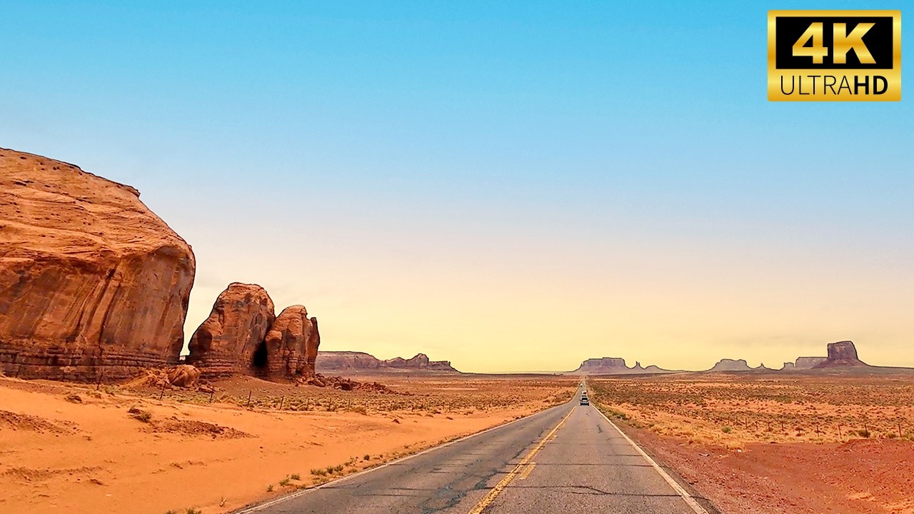 Stunning Flagstaff to Monument Valley, Utah Scenic Drive | 4K Driving adventure