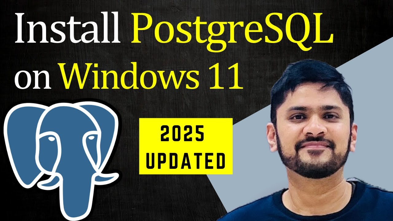 How to install PostgreSQL on Windows 11 (Updated 2025)
