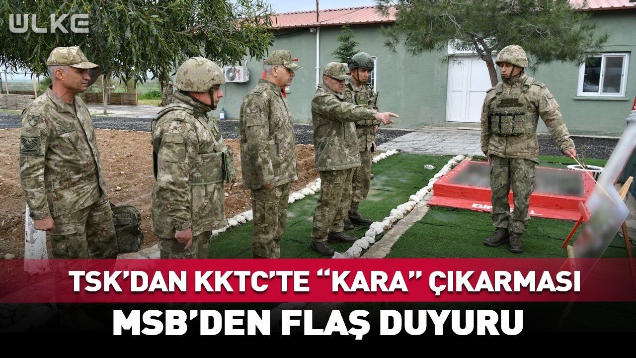 TSK’dan KKTC’ye 
