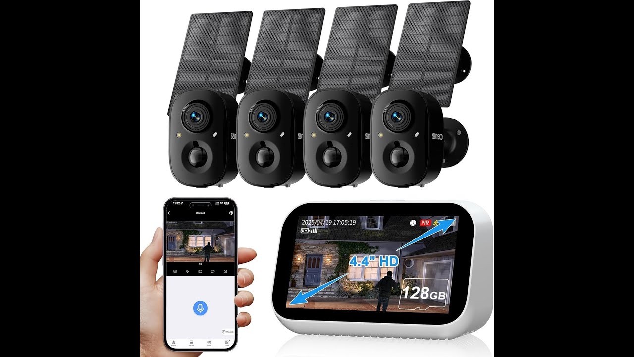 I tested the 2K Solar Security Camera with a Touch Screen. Buy or Skip?