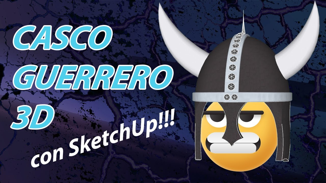 Casco guerrero con Sketchup!!!