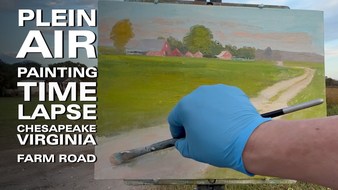 1 HOUR PLEIN AIR PAINTING 