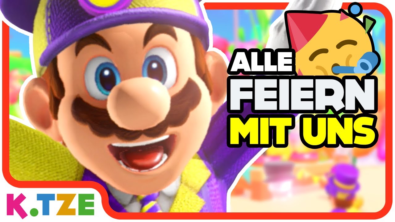 Kinder Fest 😊🎉 Super Mario Odyssey Kinderfilm