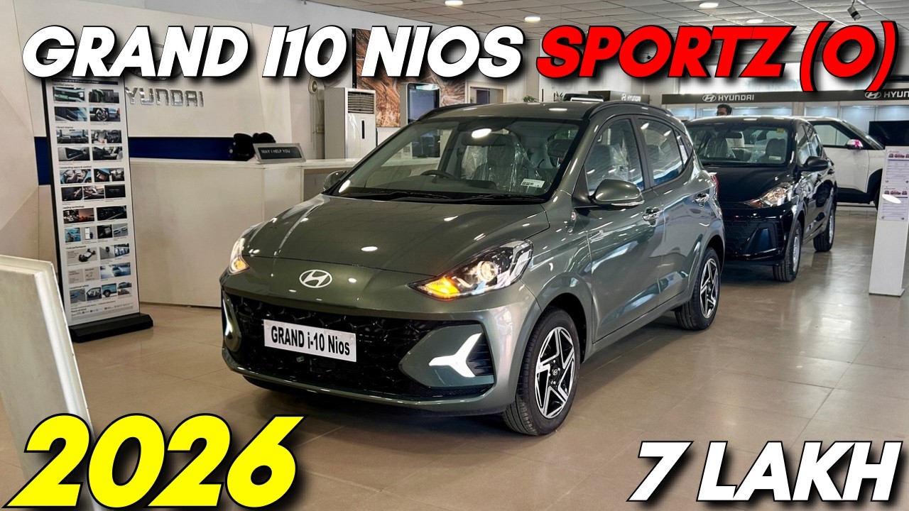 Grand i10 Nios Sportz Optional Amt 2026 Review | Hyundai Grand i10 Nios 2026