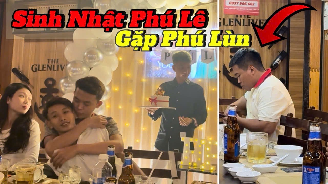 Vlog | Quý11N Đi Ăn Sinh Nhật Phú Lê , Bất Ngờ Gặp Phú Lùn Và Cái Kết!