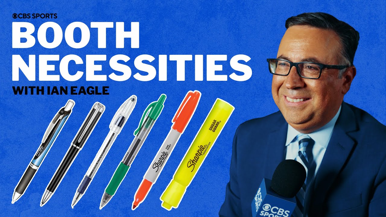 Ian Eagle Needs Hundreds of Pens to Call a Game | BOOTH NECESSITIES