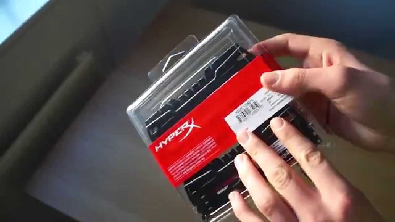 Kingston HyperX beast 2400Mhz RAM unboxing [PC build 2015]