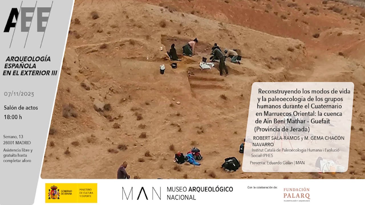 Modos de vida y paleoecolog&iacute;a de los grupos humanos durante el Cuaternario en Marruecos Oriental.
