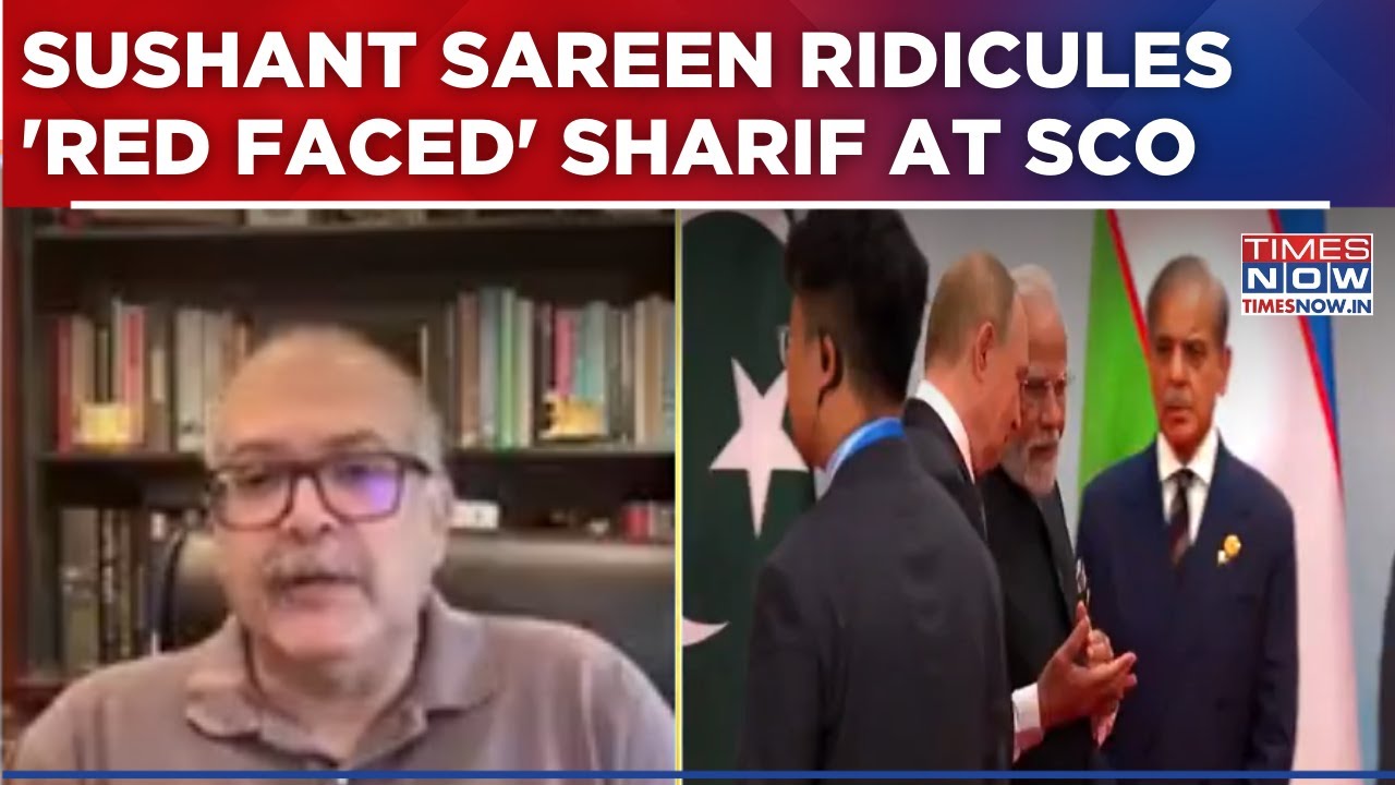 Sushant Sareen Ridicules Pakistan As Modi And Putin Overshadow Shehbaz At SCO Summit | Watch