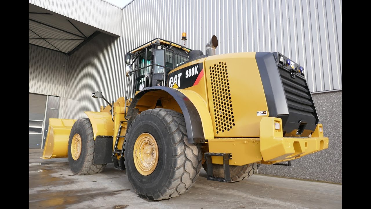 Demonstration video Caterpillar 980K wheel loader