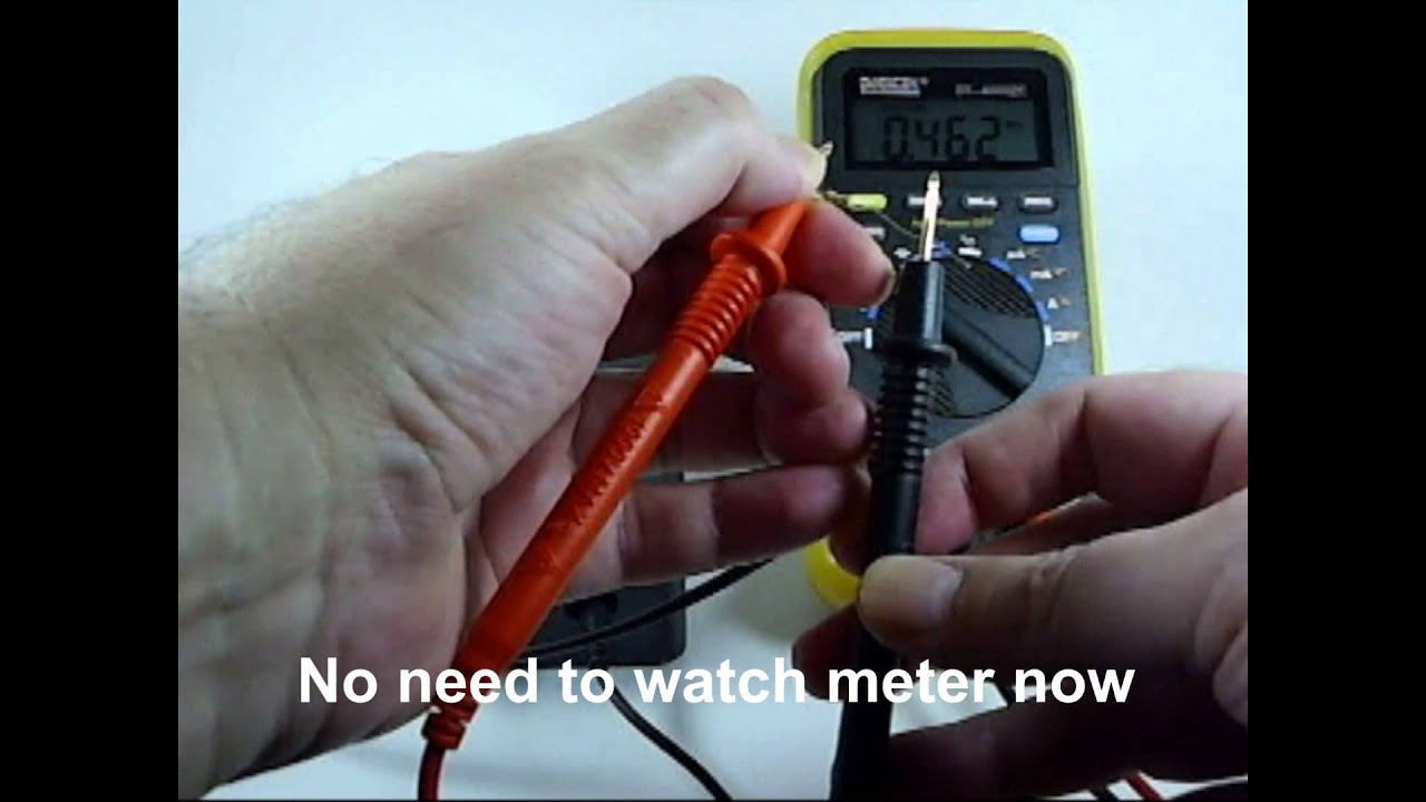 Talking multimeter adapter for the blind