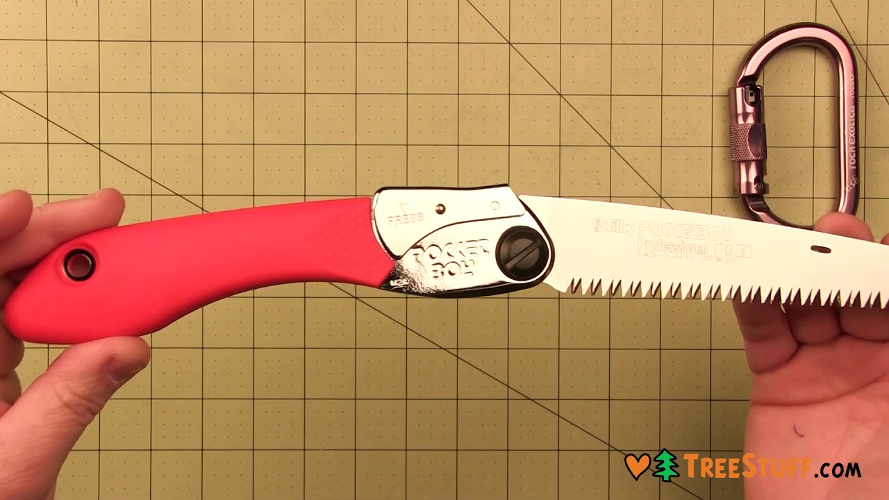 Silky PocketBoy Curve 170mm Folding Saw - TreeStuff.com 360 View